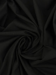 Load image into Gallery viewer, Black Cotton Poplin | Designer Deadstock