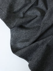 Load image into Gallery viewer, 2 Tone Charcoal Cotton Spandex French Terry