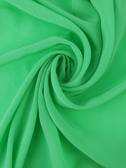 Load image into Gallery viewer, 2YD PRECUT; Bright Mint 100% Silk Georgette Crepe