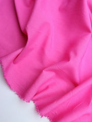 Load image into Gallery viewer, Fuchsia Cotton Poplin | Designer Deadstock