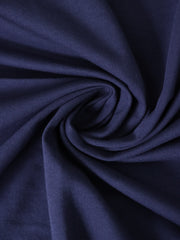 Load image into Gallery viewer, Navy Cotton Spandex French Terry
