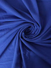 Load image into Gallery viewer, Royal Blue Cotton Spandex French Terry