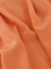 Load image into Gallery viewer, Apricot 100% Silk Georgette Crepe