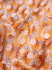 Load image into Gallery viewer, Lauren Floral on Gold Cotton Lawn | Designer Deadstock