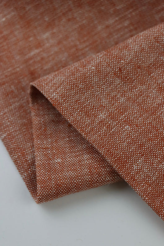 Redrock Marl | Brussels Washer Yarn Dyed Linen | Robert Kaufman