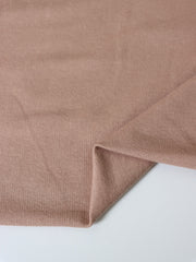 Load image into Gallery viewer, Light Mocha Cotton Spandex French Terry