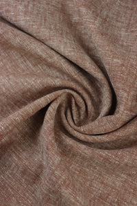 Chestnut Marl | Brussels Washer Yarn Dyed Linen | Robert Kaufman
