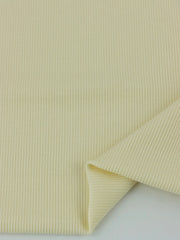 Load image into Gallery viewer, Cornsilk 2x2 Tencel Spandex Rib Knit