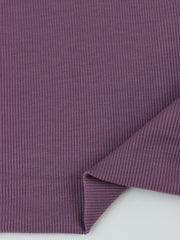 Load image into Gallery viewer, Grape 2x2 Tencel Spandex Rib Knit