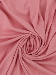 Load image into Gallery viewer, Rose Pink 2x2 Tencel Spandex Rib Knit