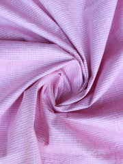 Load image into Gallery viewer, Cottage Rose & Ivory Mini Check Handwoven Cotton