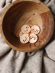 Load image into Gallery viewer, Soft Peach 1 1/8" (28MM) Buttons | By The Button