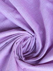 Load image into Gallery viewer, Thistle Pink & Ivory Mini Check Handwoven Cotton