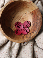 Load image into Gallery viewer, Wine Red 1 1/8" (28MM) Buttons | By The Button