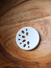 Load image into Gallery viewer, White 1 1/8" (28MM) Buttons | By The Button