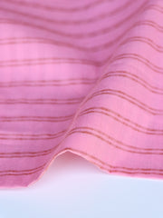 Load image into Gallery viewer, Bubblegum & Cherry Horizontal Stripe Handwoven Cotton