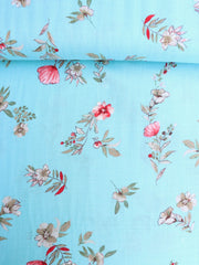 Load image into Gallery viewer, Aqua Meadow Rayon Slub