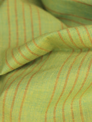 Load image into Gallery viewer, Kiwi & Rust Vertical Stripe Handwoven Cotton