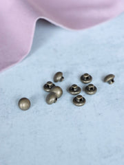 Load image into Gallery viewer, Bronze 3/8" Shank Buttons | Pack of 10