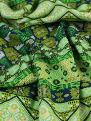 Load image into Gallery viewer, Summer In Sweden (Green) Rayon Challis