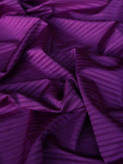Load image into Gallery viewer, Grape Stripe Activewear Jersey | Designer Deadstock