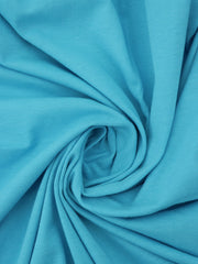 Load image into Gallery viewer, Turquoise Lightweight Cotton Spandex Jersey