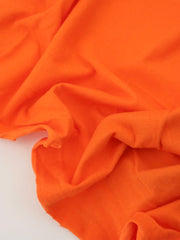 Load image into Gallery viewer, Orange Lightweight Cotton Spandex Jersey