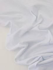 Load image into Gallery viewer, White Lightweight Cotton Spandex Jersey