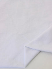 Load image into Gallery viewer, White Lightweight Cotton Spandex Jersey