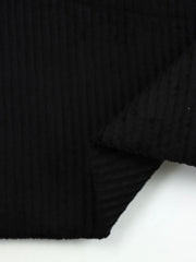 Load image into Gallery viewer, Black 6 Wale Manchester Stretch Corduroy