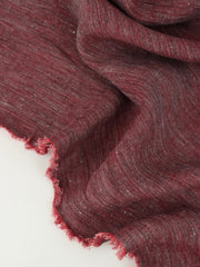 Load image into Gallery viewer, Heathered Red Wine Verona 100% Linen