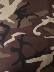 Load image into Gallery viewer, Brown Camo 10oz Cotton Canvas | Designer Deadstock