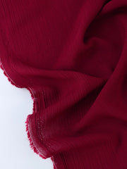 Load image into Gallery viewer, Tuscan Red Rayon Crinkle