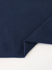 Load image into Gallery viewer, Navy 100% Cotton 1x1 Heavy Rib Knit