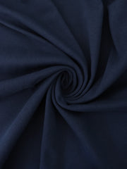 Load image into Gallery viewer, Navy 100% Cotton 1x1 Heavy Rib Knit