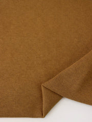 Load image into Gallery viewer, Ochre Brown 100% Cotton 1x1 Heavy Rib Knit