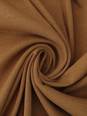 Load image into Gallery viewer, Ochre Brown 100% Cotton 1x1 Heavy Rib Knit