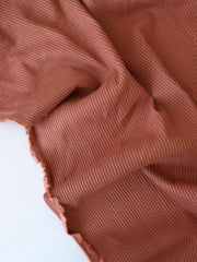 Load image into Gallery viewer, Moroccan Sunset Rayon Spandex Heavy 4x2 Rib Knit