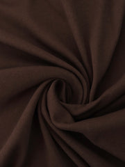 Load image into Gallery viewer, Cocoa Brown 100% Cotton 1x1 Heavy Rib Knit