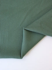 Load image into Gallery viewer, Neptune Green Rayon Spandex Heavy 4x2 Rib Knit