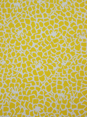 Load image into Gallery viewer, Buttercup Mums Matte Nylon Spandex Tricot | Designer Deadstock