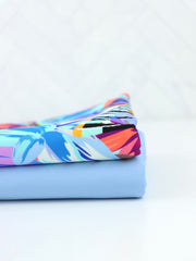 Load image into Gallery viewer, Floral Spritz & Bouquet Matte Swim Bundle | 1/2YD Each