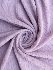 Load image into Gallery viewer, Lavender Fog Stowe Cable Sweater Knit