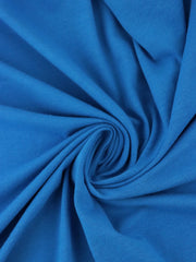 Load image into Gallery viewer, Cerulean Blue Lightweight Cotton Spandex Jersey