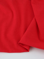 Load image into Gallery viewer, Firecracker Red Lightweight Cotton Spandex Jersey