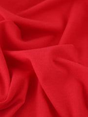 Load image into Gallery viewer, Firecracker Red Lightweight Cotton Spandex Jersey