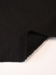 Load image into Gallery viewer, Black Polartec Wind Pro Ribbed Sweater Fleece