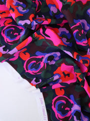 Load image into Gallery viewer, Abstract Blooms Nylon Spandex Tricot | Designer Deadstock