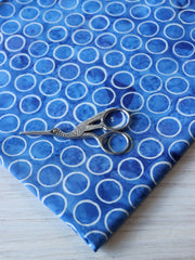 Load image into Gallery viewer, 1YD Circles Batik Quilting Cotton | Kayla's Destash