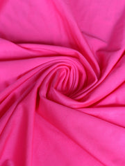 Load image into Gallery viewer, K-Deer Shiny Barbie Pink Athletic Nylon/Spandex Tricot
